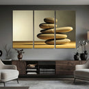 Zen Stone Wall Art Canvas Print, Balanced Rock Stack Framed by MyGreatCanvas | Canvas Wall Art Prints | Photo Prints & Wall Decor
