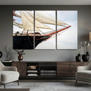 Sailboat Wall Art Canvas Print, Vintage Ship Bow Framed by MyGreatCanvas | Canvas Wall Art Prints | Photo Prints & Wall Decor