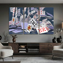 Playing Cards Canvas Wall Art | Casino Game Room Decor, by MyGreatCanvas | Canvas Wall Art Prints | Photo Prints & Wall Decor