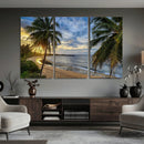 Puerto Rico Beach Paradise Wall Art – Tropical Coastal Print by MyGreatCanvas | Canvas Wall Art Prints | Photo Prints & Wall Decor