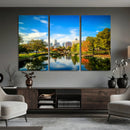 Charlotte Skyline Canvas Wall Art Print – North Carolina Cityscape Photography Print by MyGreatCanvas | Canvas Wall Art Prints | Photo Prints & Wall Decor