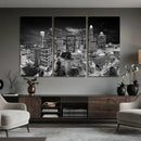 Charlotte Skyline Canvas Wall Art Print – North Carolina Cityscape Photography Print by MyGreatCanvas | Canvas Wall Art Prints | Photo Prints & Wall Decor