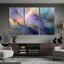 Colorful Abstract Canvas Wall Art Print, Vibrant Popup Color Art Print