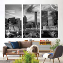 Black and White Atlanta Wall Art Canvas Print by MyGreatCanvas | Canvas Wall Art Prints | Photo Prints & Wall Decor