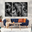 Old Pair of Mens Skates Wall Art Canvas, Men Skates Wall Art by MyGreatCanvas | Canvas Wall Art Prints | Photo Prints & Wall Decor