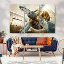 Vintage Airplane Canvas Print by MyGreatCanvas | Canvas Wall Art Prints | Photo Prints & Wall Decor