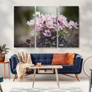 Pink Wild Flower Canvas Print by MyGreatCanvas | Canvas Wall Art Prints | Photo Prints & Wall Decor