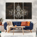 Rustic Chandelier Canvas Print by MyGreatCanvas | Canvas Wall Art Prints | Photo Prints & Wall Decor