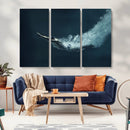Swimmer Wall Art Canvas Print