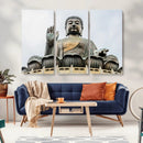 Buddha Statue Wall Art Canvas Print