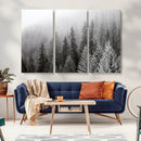 Big Foggy Forest and Misty Trees Forest Wall Art Canvas by MyGreatCanvas | Canvas Wall Art Prints | Photo Prints & Wall Decor