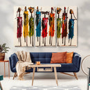 Abstract African Women Wall Art Canvas Print by MyGreatCanvas | Canvas Wall Art Prints | Photo Prints & Wall Decor
