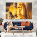 Gold Buddha Statue Hands Wall Art Canvas Print by MyGreatCanvas | Canvas Wall Art Prints | Photo Prints & Wall Decor