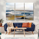 Abstract Landscape Wall Art Canvas | 3 Panel Modern Blue, by MyGreatCanvas | Canvas Wall Art Prints | Photo Prints & Wall Decor