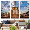 Brooklyn Bridge Manhattan Wall Art Canvas Print by MyGreatCanvas | Canvas Wall Art Prints | Photo Prints & Wall Decor