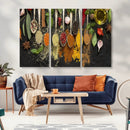 Kitchen Spice Wall Art Canvas Print