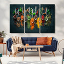Colorful Spices Canvas Wall Art – Vibrant Kitchen Decor by MyGreatCanvas | Canvas Wall Art Prints | Photo Prints & Wall Decor
