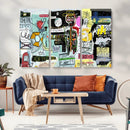 Graffiti Wall Art – Colorful Urban Street Canvas Print, by MyGreatCanvas | Canvas Wall Art Prints | Photo Prints & Wall Decor