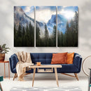 Half Dome Yosemite Calinia Wall Art Canvas Print El Capitan by MyGreatCanvas | Canvas Wall Art Prints | Photo Prints & Wall Decor