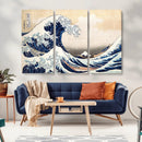 Hokusai: The Breaking Wave off Kanagawa Canvas Print by MyGreatCanvas | Canvas Wall Art Prints | Photo Prints & Wall Decor