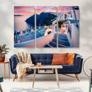 Santorini Island Wall Art Canvas Print by MyGreatCanvas | Canvas Wall Art Prints | Photo Prints & Wall Decor