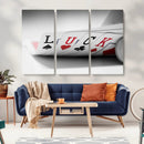 Framed Luck Poker Cards Canvas – Modern Triptych Wall Art,
