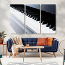 Piano Artwork Canvas Wall Art Print