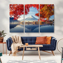 Mount Fuji Canvas Wall Art Japan Autumn Mountain Canvas