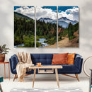 San Juan Nal Forest Wall Art Landscape Canvas Print