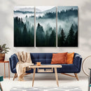 Captivating Misty Forest Wall Art Canvas, Premium Canvas by MyGreatCanvas | Canvas Wall Art Prints | Photo Prints & Wall Decor