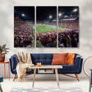 Mississippi State Bulldogs Stadium Wall Art Canvas Print –