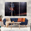 American Football Wall Art Canvas Print, Stadium Sport Wall