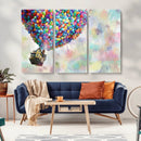 Up Pixar Poster, Look Up Pixar Wall Art, Up Pixar Canvas,