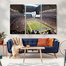 Dallas Cowboys Football Team Print - Arlington AT&T Stadium by MyGreatCanvas | Canvas Wall Art Prints | Photo Prints & Wall Decor