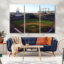 Colorado Rockies Coors Field Wall Art Canvas Print - MLB