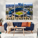 Los Angeles Dodgers Dodger Stadium Wall Art Canvas Print -