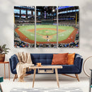 Texas Rangers Baseball Team Print - Arlington Globe Life