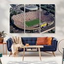 Michigan Wolverines Football Team Print - Ann Arbor Michigan
