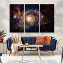 Nebula and Galaxies in Space Wall Art Canvas Print, Spiral