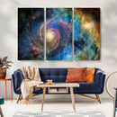 Spiral Galaxy Wall Art Canvas Print