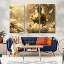 Golden Buddha Wall Art | Yoga Room Decor and Meditation Room by MyGreatCanvas | Canvas Wall Art Prints | Photo Prints & Wall Decor