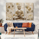 Serene Buddha Wall Art | Yoga Room Decor and Meditation Wall
