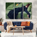 Decadent Girl by Ramon Casas Wall Art Canvas Print, Framed