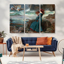 Miranda by the Shore Wall Art Canvas Print – Tempest Scene by MyGreatCanvas | Canvas Wall Art Prints | Photo Prints & Wall Decor