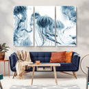 Abstract Jellyfish Canvas Print Wall Art by MyGreatCanvas | Canvas Wall Art Prints | Photo Prints & Wall Decor