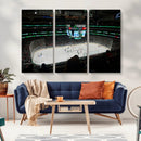 American Airlines Center Dallas Stars Wall Art Canvas Print