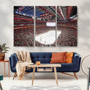 Barton Malow Little Caesars Arena Detroit Wall Art Canvas