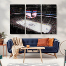 Rogers Place Edmonton Oilers Ice Hockey Stadium Wall Art,