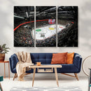 Vaudoise Lausanne Ice Hockey Arena Stadium Wall Art Canvas,