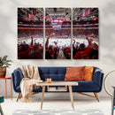 Carolina Hurricanes Ice Hockey Stadium Wall Art, Carolina